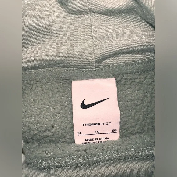 Nike Green Fleece Sweatshirt - Picture 5 of 6